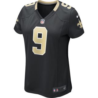 NIKE Womens New Orleans Saints Drew Brees Game Team Color Jersey   Size