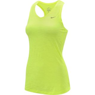 NIKE Womens Breeze Running Tank   Size: Large, Volt/red