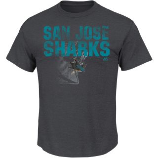 MAJESTIC ATHLETIC Youth San Jose Sharks Pumped Up Short Sleeve T Shirt   Size: