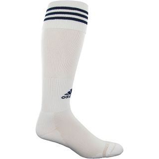 adidas Copa Zone Cushion Soccer Sock   Size Large, White/new Navy (228756)