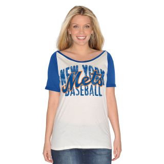G III Womens New York Mets Dinger Short Sleeve T Shirt   Size: Small