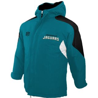 NFL Team Apparel Youth Jacksonville Jaguars Field Goal Midweight Full Zip Front