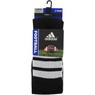 adidas Rivalry Football Socks   Size: Medium, Cobalt/white (5124917)