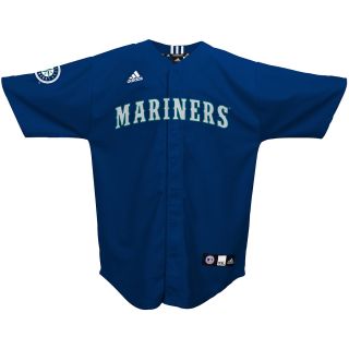 adidas Youth Seattle Mariners Replica Baseball Jersey   Size: 5.6, Navy