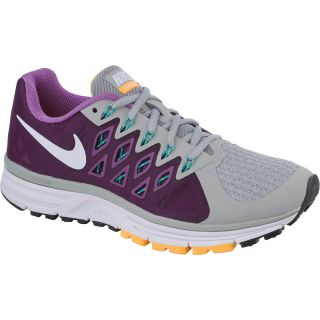 NIKE Womens Zoom Vomero 9 Running Shoes   Size: 9.5, Grey/purple