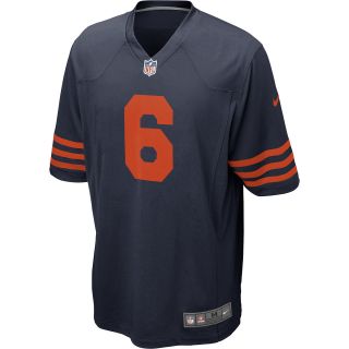 NIKE Mens Chicago Bears Jay Cutler Game Team Color Throwback Jersey   Size: