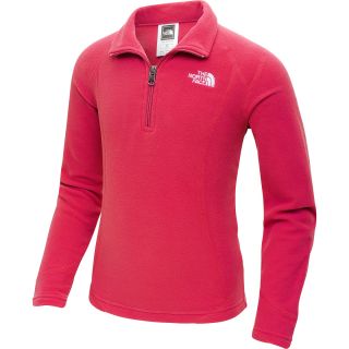 THE NORTH FACE Girls Glacier 1/4 Zip Jacket   Size: Small, Passion Pink