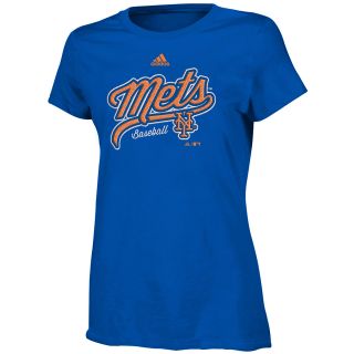adidas Girls New York Mets Like Amazing Short Sleeve T Shirt   Size: Xl