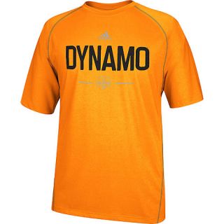 adidas Mens Houston Dynamo Authentic ClimaLite Short Sleeve T Shirt   Size: