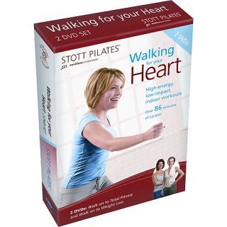 STOTT PILATES Walking for Your Heart 2 DVD Set (DV 81207)