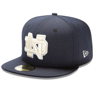 NEW ERA Mens Notre Dame Fighting Irish Authentic Collection 59FIFTY Fitted Cap