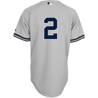 Majestic Athletic New York Yankees Derek Jeter Authentic Road Jersey   Size