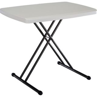 Lifetime Personal Folding Table (Case Pack of 4 Tables)   Size: 30x20, Almond
