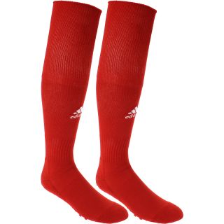 adidas Rivalry Soccer Socks   2 Pack   Size: Medium, Red/white