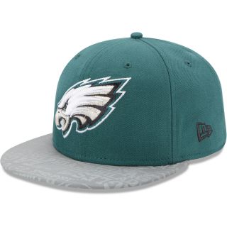 NEW ERA Mens Philadelphia Eagles On Stage Draft 59FIFTY Fitted Cap   Size 7.