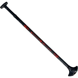 Kahuna Creations Adjustable Kahuna Stick Land Paddle, Black/red (KBS005 H)