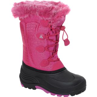 KAMIK Girls Snow Gypsy Winter Boots   Size 3, Fuchsia