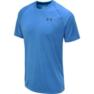 UNDER ARMOUR Mens UA Tech Embossed HeatGear T Shirt   Size Medium,