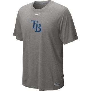 NIKE Mens Tampa Bay Rays AC Dri Fit Logo Legend Short Sleeve T Shirt   Size: