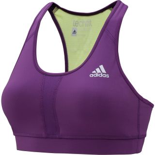 adidas Womens TechFit Molded Cup Sports Bra   Size: XS/Extra Small, Tribe