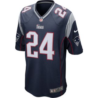 NIKE Mens New England Patriots Darrelle Revis Game Team Color Jersey   Size: