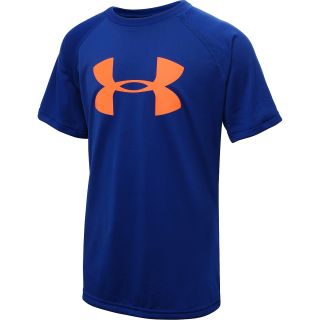 UNDER ARMOUR Boys Big Logo Tech T Shirt   Size XS/Extra Small,