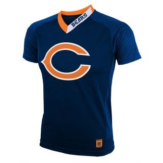 NFL Team Apparel Youth Chicago Bears Performance Short Sleeve T Shirt   Size: