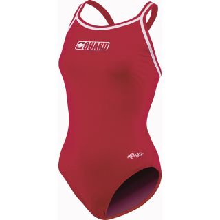 Dolfin Guard Solid Suit Womens   Size: 26, Red Guard (9582C G 25G 26)