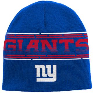 NFL Team Apparel Youth New York Giants Game Day Uncuffed Knit Hat   Size Youth