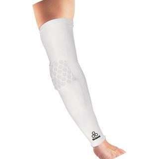 McDavid Hex Power Shooter Arm Sleeve   Size: Large I17, White (6500R W L)