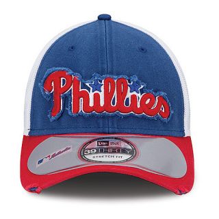 NEW ERA Mens Philadelphia Phillies 39THIRTY Clubhouse Cap   Size M/l, Blue