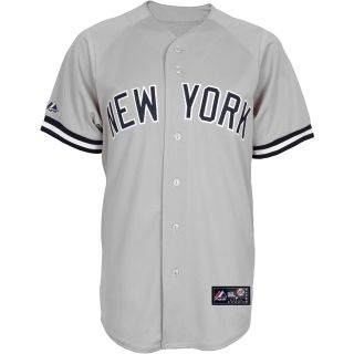 Majestic Athletic New York Yankees Replica Derek Jeter # Only Road Jersey  