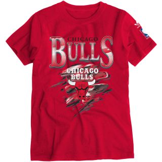 adidas Youth Chicago Bulls Retro Swirl Short Sleeve T Shirt   Size: Xl, Red