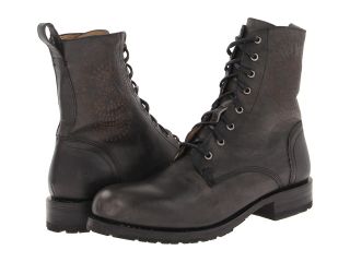 Frye Rogan Skull Tall Lace Mens Lace up Boots (Black)