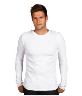 Calvin Klein Underwear Body L/S Crew Neck PJ Top Mens Long Sleeve Pullover (White)