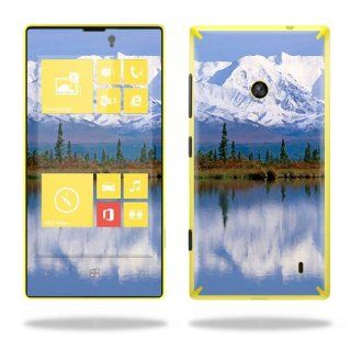 Protective Vinyl Skin Decal Cover for Nokia Lumia 520 Cell Phone T Mobile Sticker Skins Mountains: Cell Phones & Accessories