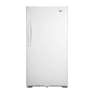 Haier 28 in. W 13.8 cu. ft. Frost Free Upright Freezer in White DISCONTINUED HUF138PB