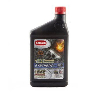 Amalie (75636 56) 15W 50 Pro High Performance Synthetic Blend Motor Oil   1 Quart Bottle: Automotive