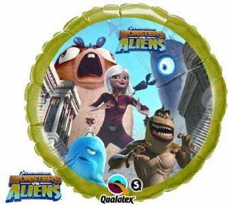 Single Source Party Supplies   18" Monsters vs. Aliens Mylar Foil Balloon: Toys & Games