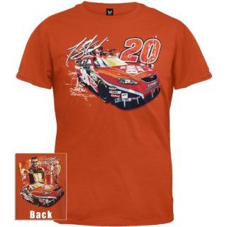 Tony Stewart   Mens Signature Home Depot #20 T Shirt X large Orange: Sports & Outdoors