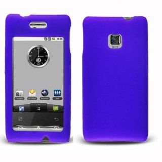 Soft Skin Case Fits LG GT540 Optimus Purple Skin T Mobile: Cell Phones & Accessories