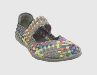 Bernie Mev Womens Cuddly Multi Color Mary Jane   38: Shoes