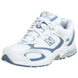 New Balance Women's WW558 Walking Shoe,White/Blue,6.5 D: Shoes