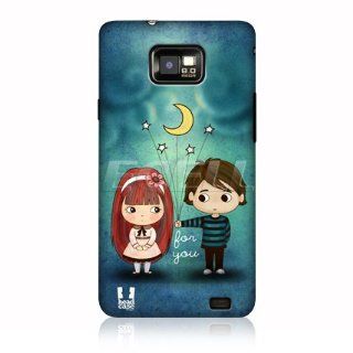 Head Case Designs Give You The Moon And Stars Cute Emo Love Hard Back Case Cover For Samsung Galaxy S2 II I9100: Cell Phones & Accessories