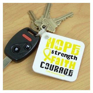 Cure Bladder Cancer Awareness Key Chain : Key Tags And Chains : Office Products