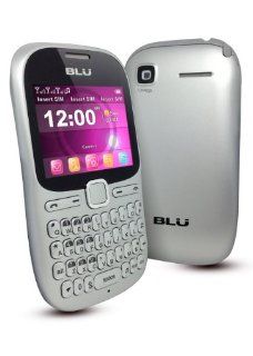 BLU Hero Pro Q333w Unlocked GSM Phone with Tri SIM, QWERTY Keyboard, 1.3MP Camera, Video Recorder, Analog TV, Wi Fi, Bluetooth, Stere FM Radio, MP3/MP4 Player and microSD Slot   Silver: Cell Phones & Accessories