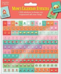 Mom's Calendar Stickers 1,232 Stickers to Keep You Organized All Year Long (Paperback) General