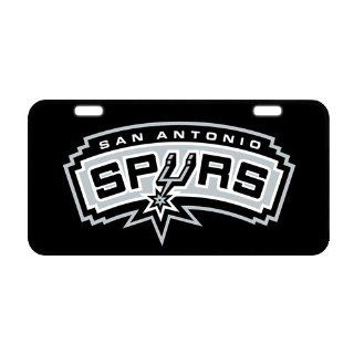 San Antonio Spurs Metal License Plate Frame LP 560 : Sports Fan License Plate Frames : Sports & Outdoors