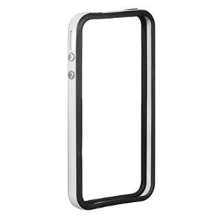 White Hybrid Bumper Case Phone Cover For Apple iPhone 4S/4: Cell Phones & Accessories