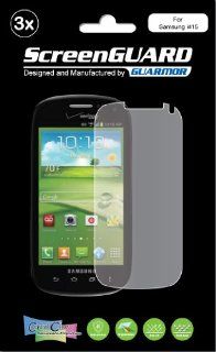 3x Samsung Stratosphere 2 SCH i415 Premium Invisible Clear LCD Screen Protector Cover Guard Shield Protective Film Kit (Package by GUARMOR): Cell Phones & Accessories